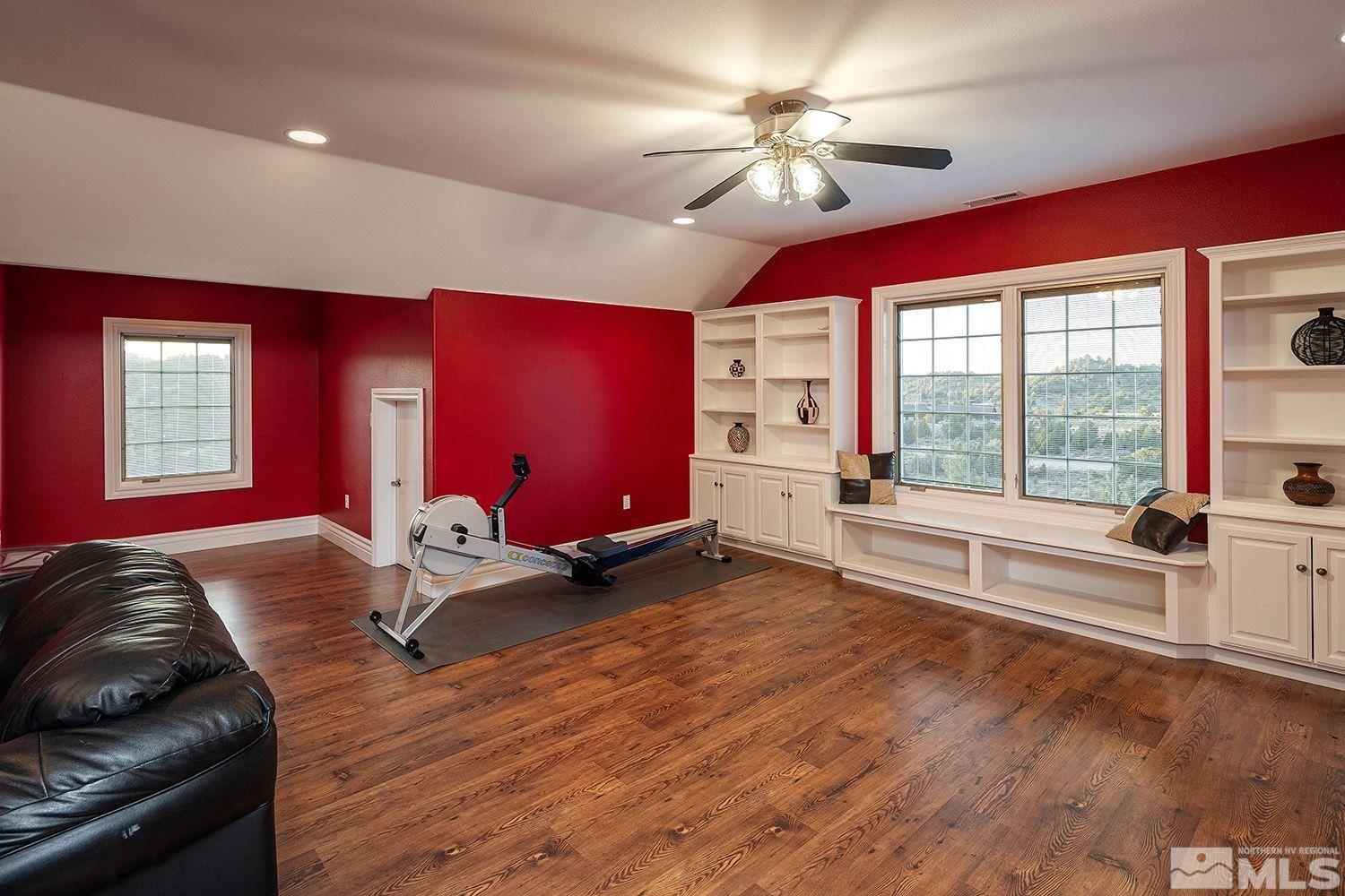 4530 Lousetown Road Reno, NV 89521 - Photo 29 of 39 a view of a livingroom with furniture hardwood floor and ceiling fan