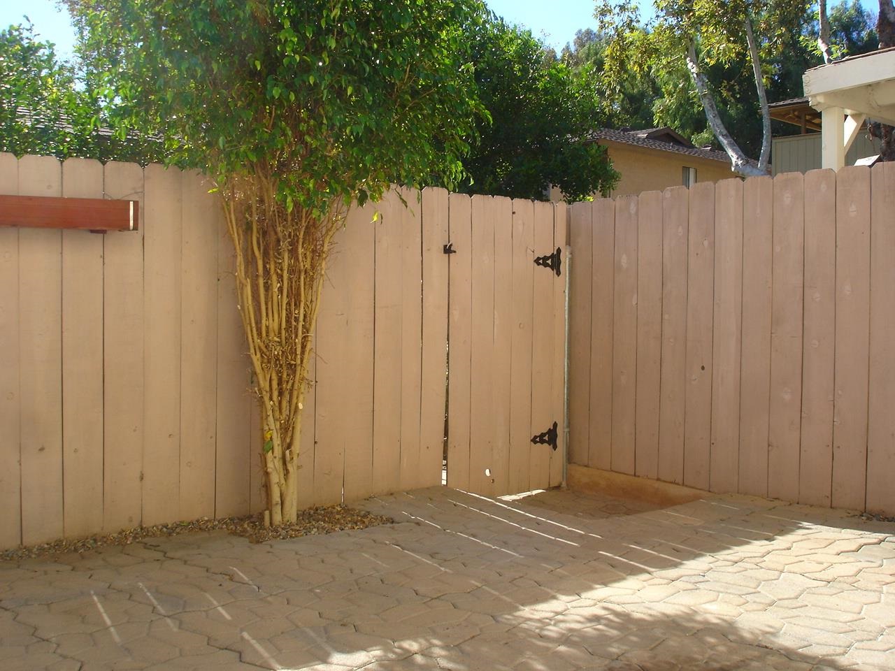 9060 Fanita Rancho Road Santee, CA 92071 - Photo 21 of 25 Private Back Yard with access gate.