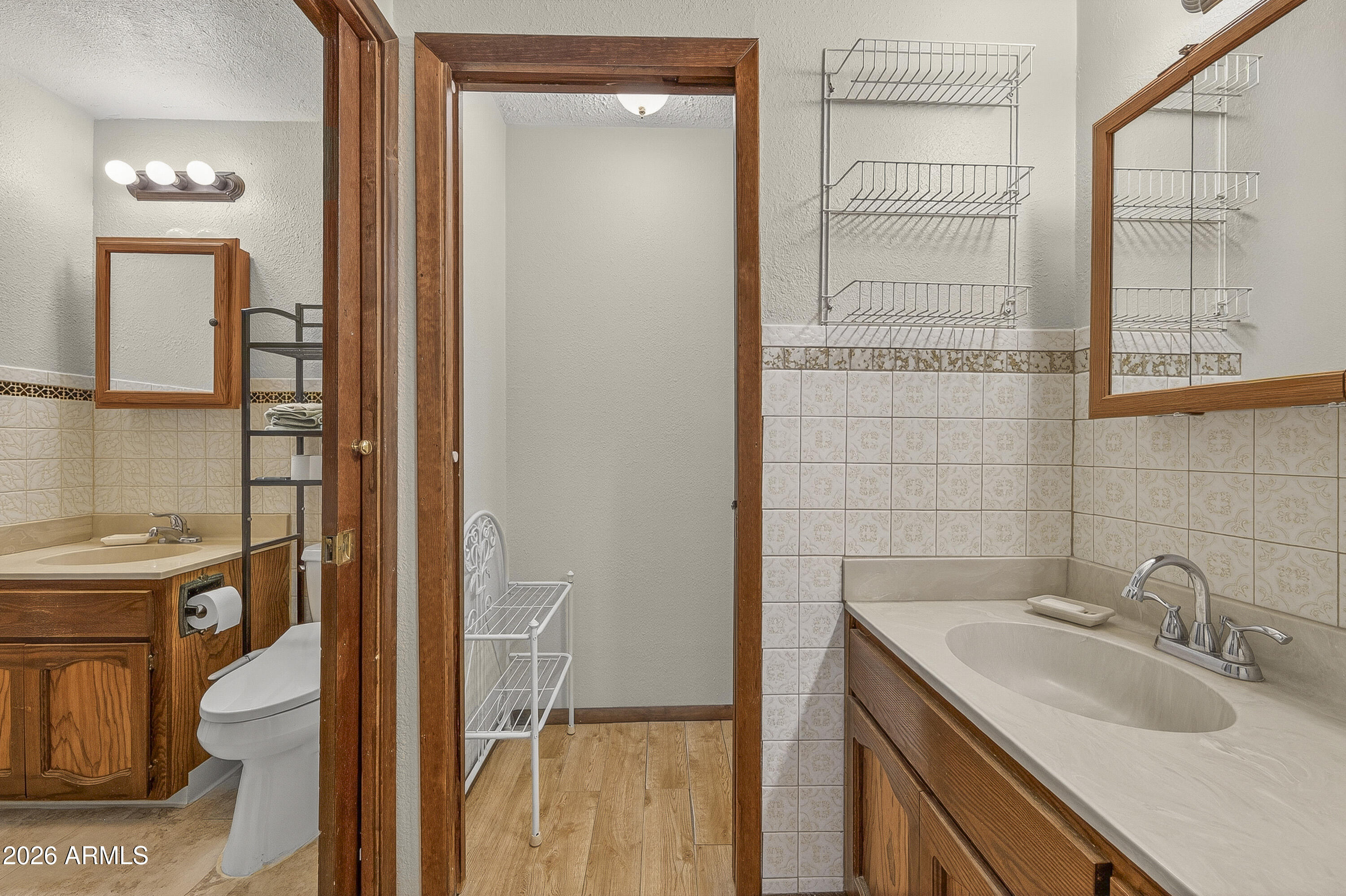 633 Oasis Road Camp Verde, AZ 86322 - Photo 35 of 50 a bathroom with a sink a toilet and shower