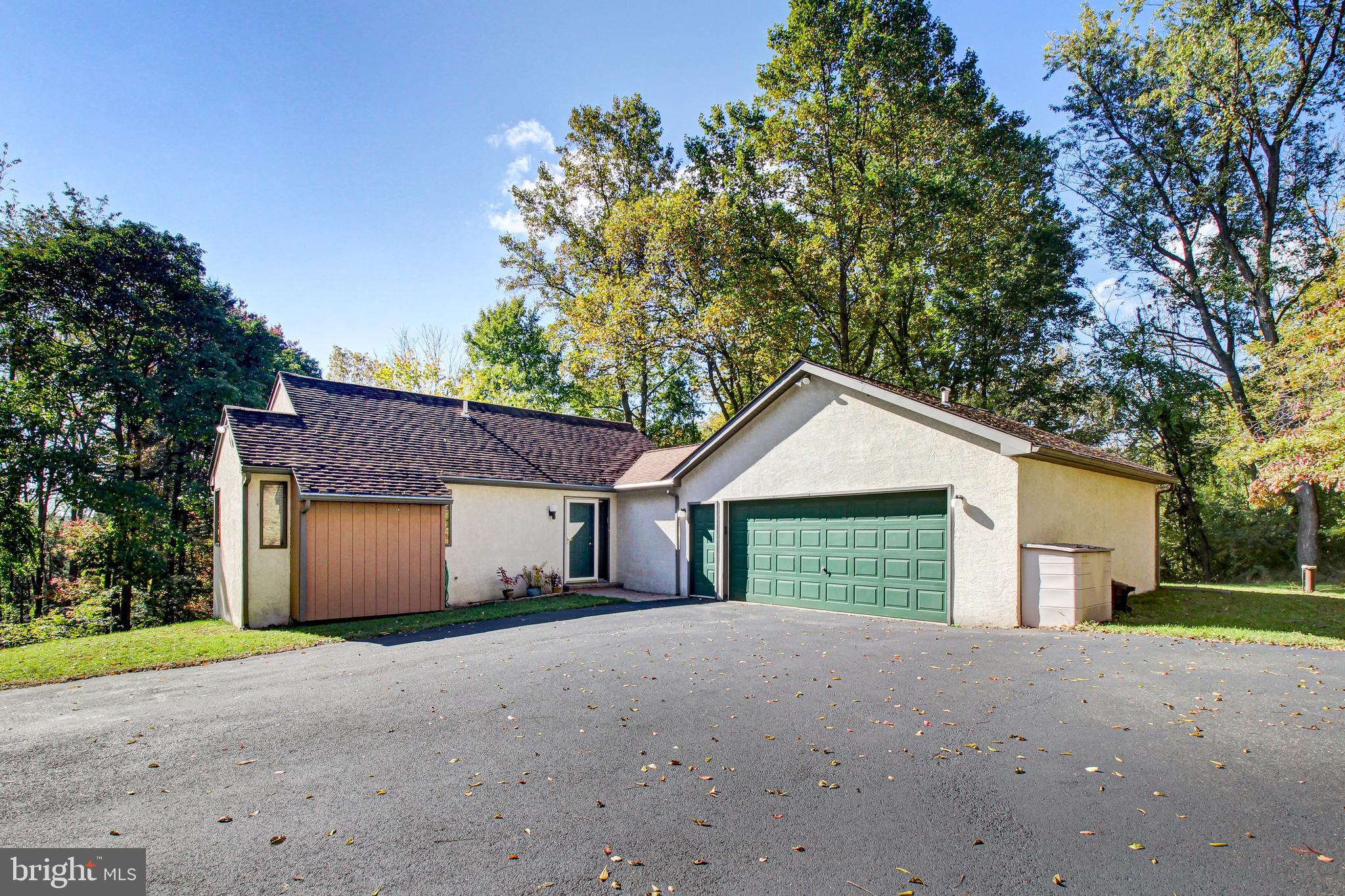 123 North Funk Road Boyertown, PA 19512 - Photo 4 of 32 Front view of home with two car attached garage