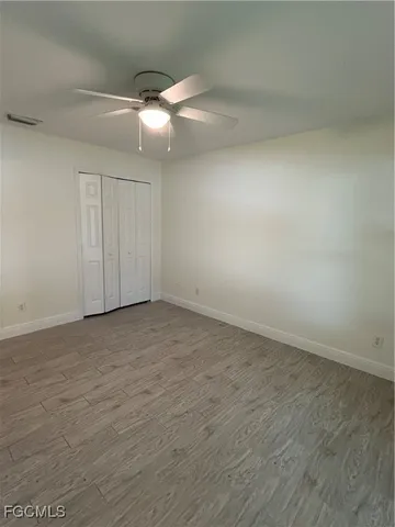 wooden floor in an empty room