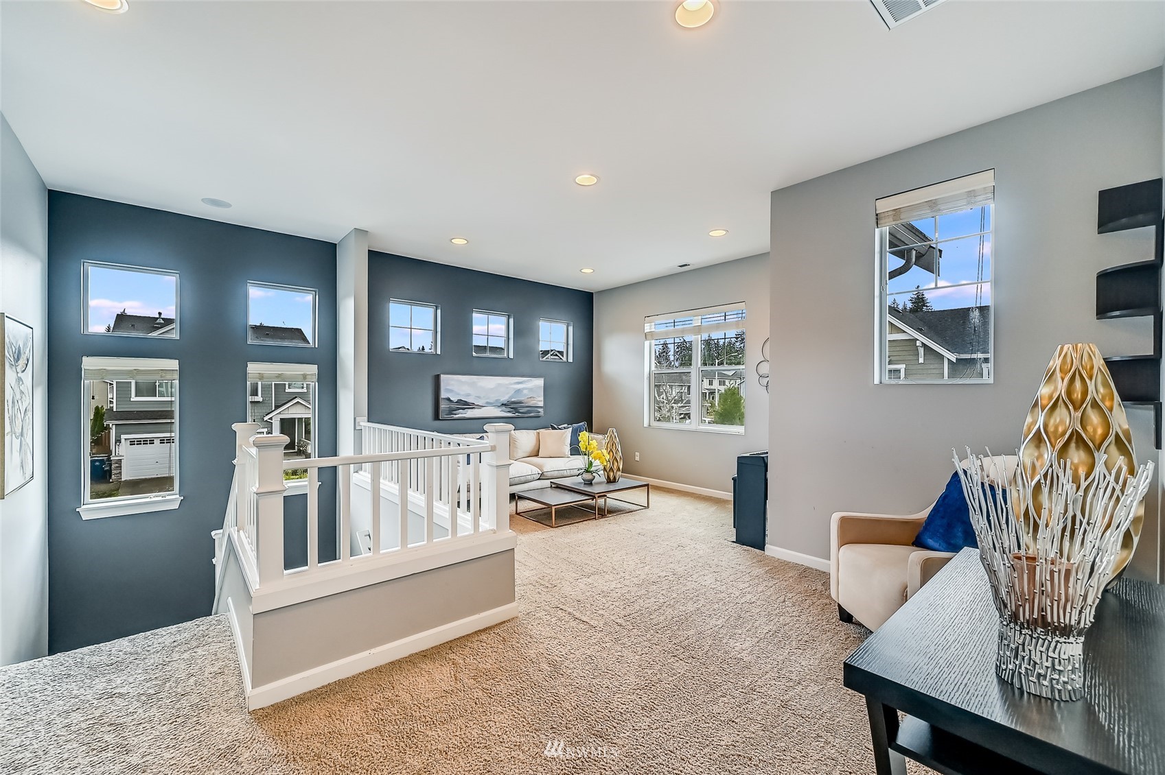 3715 195th Place Southeast Bothell, WA 98012 - Photo 14 of 28 a living room with furniture and a table