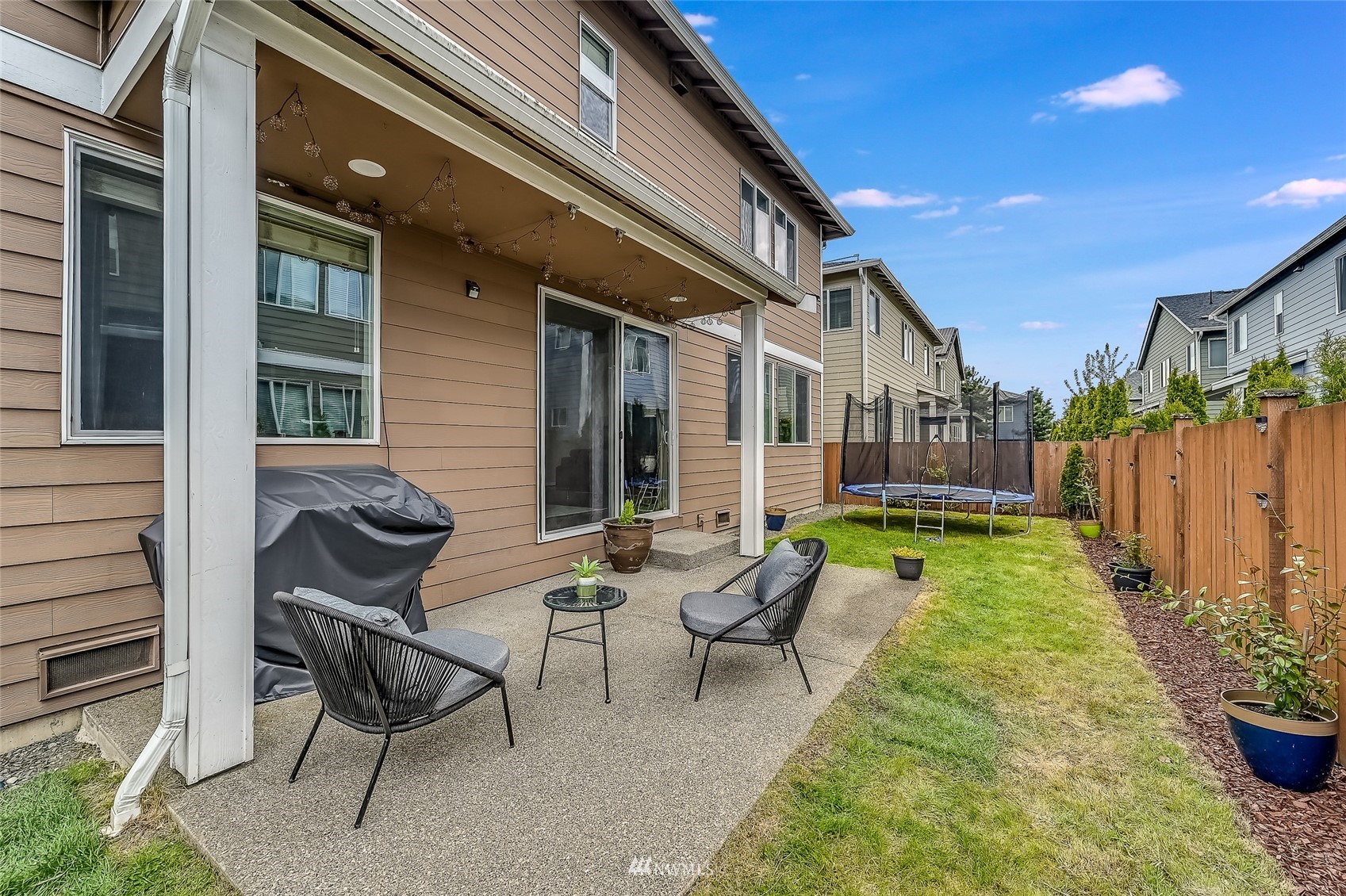 3715 195th Place Southeast Bothell, WA 98012 - Photo 28 of 28 a backyard of a house with seating space