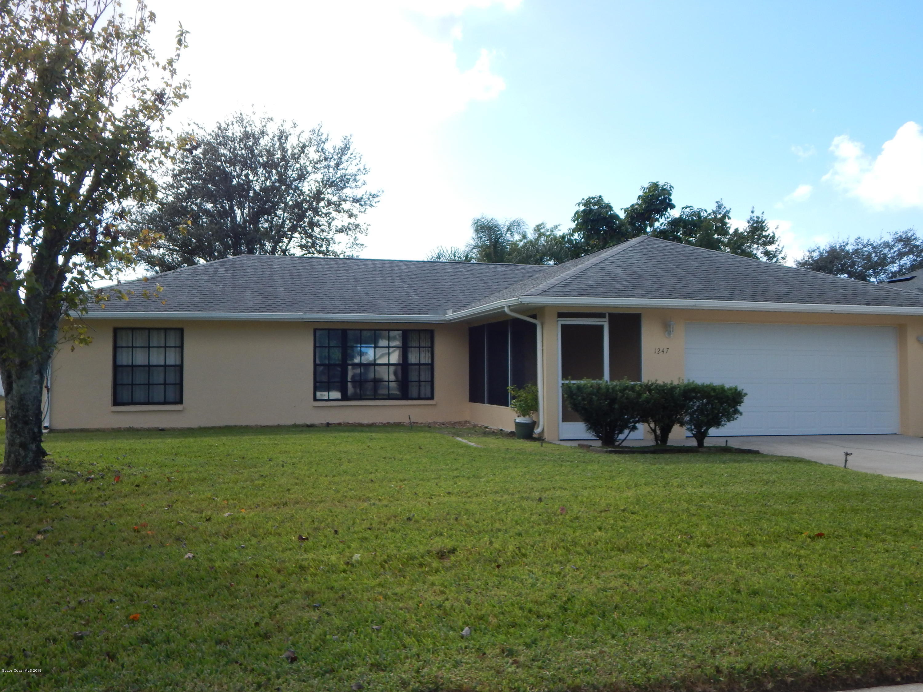 1247 Winding Meadows Road Rockledge, FL 32955 - Photo 2 of 23 Front
