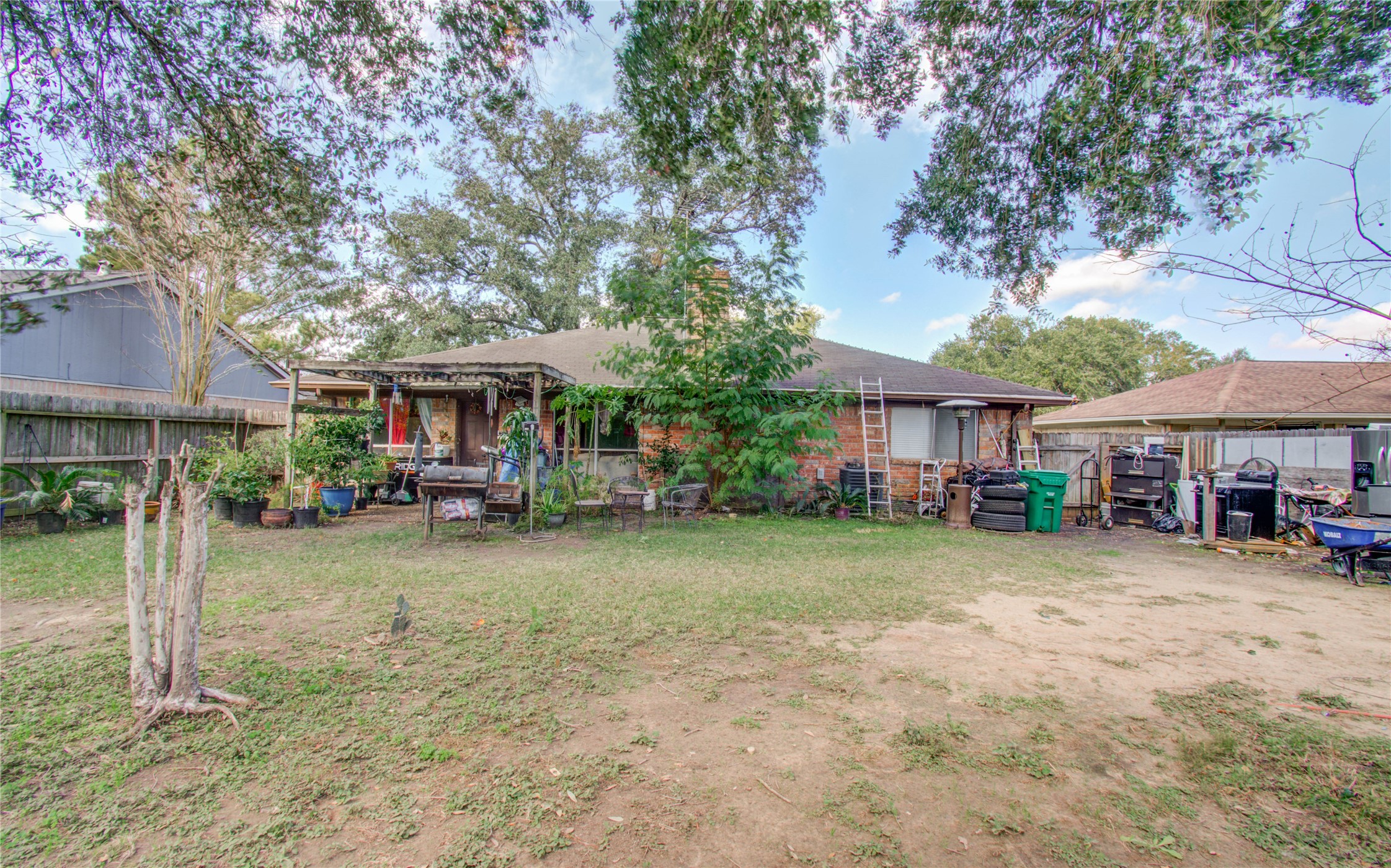 22315 Indian Ridge Drive Katy, TX 77450 - Photo 28 of 29 a view of a house with a yard and tree s