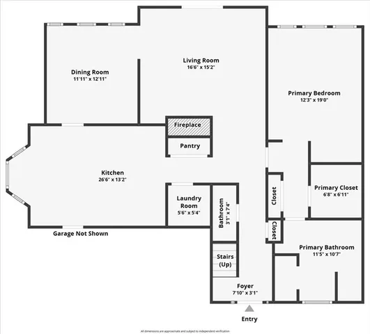 a picture of a floor plan