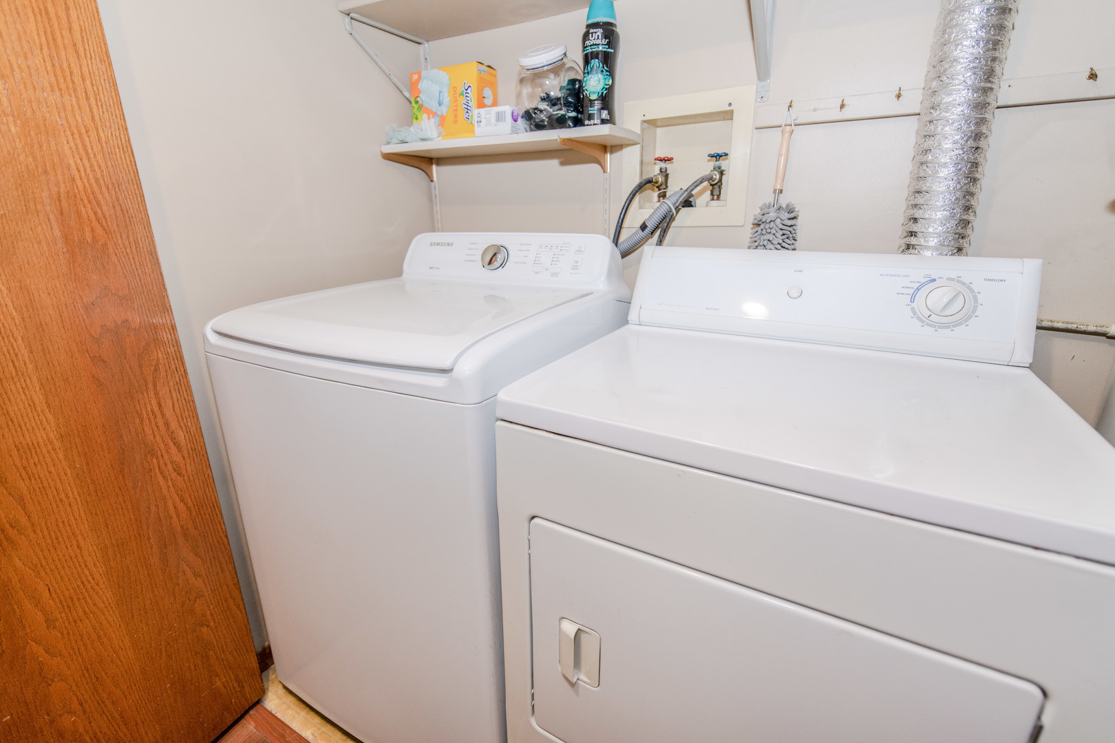 1504 Woodbridge Road, Unit 2E Joliet, IL 60436 - Photo 17 of 34 a utility room with dryer and washer