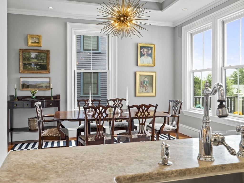 99 Sedgwick Street, Unit 1 Boston, MA 02130 - Photo 11 of 41 a view of a dining room with furniture