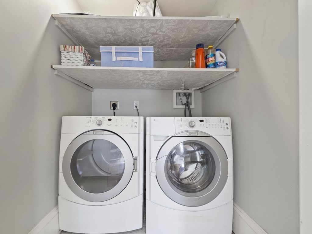 99 Sedgwick Street, Unit 1 Boston, MA 02130 - Photo 26 of 41 a utility room with dryer and washer