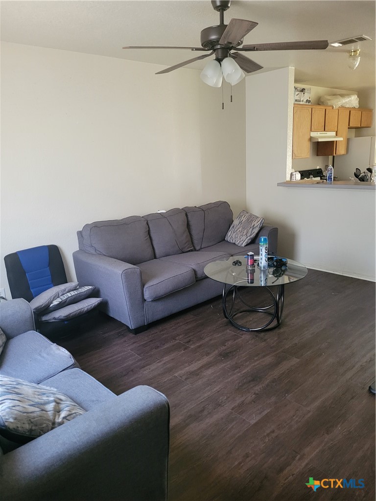 1710 Old FM 440 Road Killeen, TX 76549 - Photo 2 of 6 a living room with furniture and a wooden floor