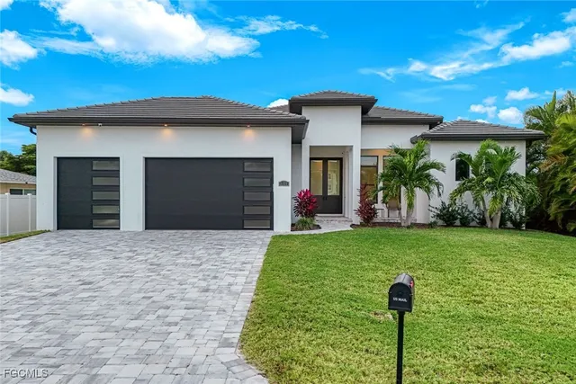 a view of a building with a street