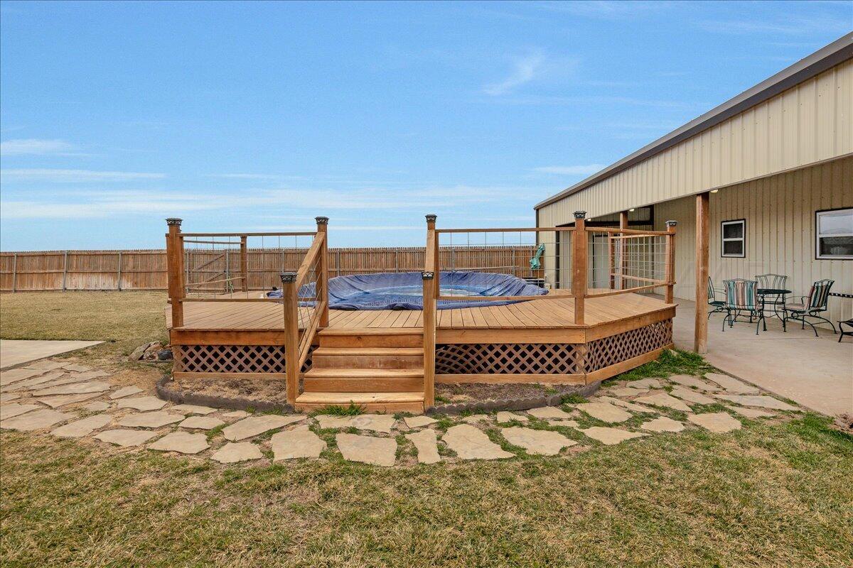 4801 Cedar Springs Trail Amarillo, TX 79119 - Photo 29 of 41 a view of balcony with furniture