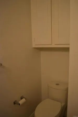 a close view of a bathtub in bathroom