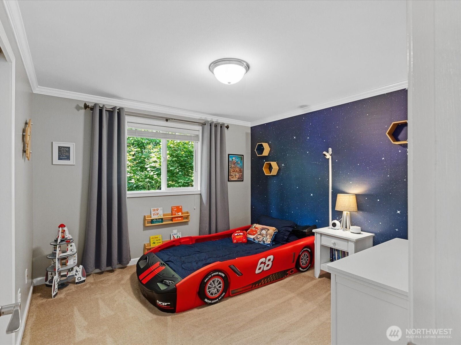 3218 189th Street Southeast Bothell, WA 98012 - Photo 23 of 40 a kids room with furniture and window