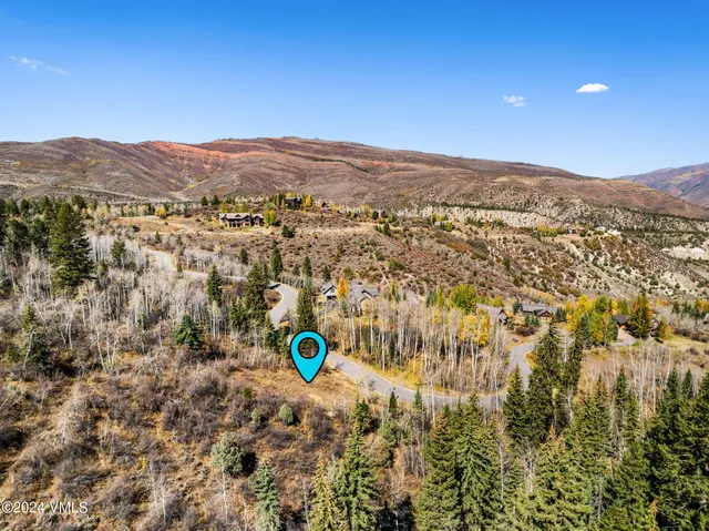 a view of city and mountain