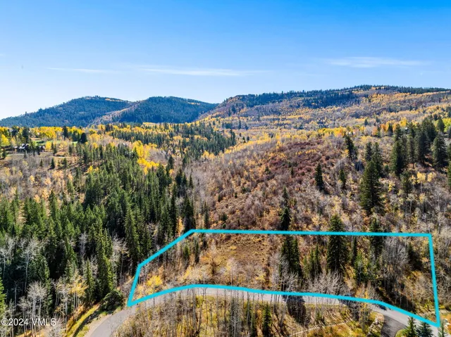a view of a city with mountain