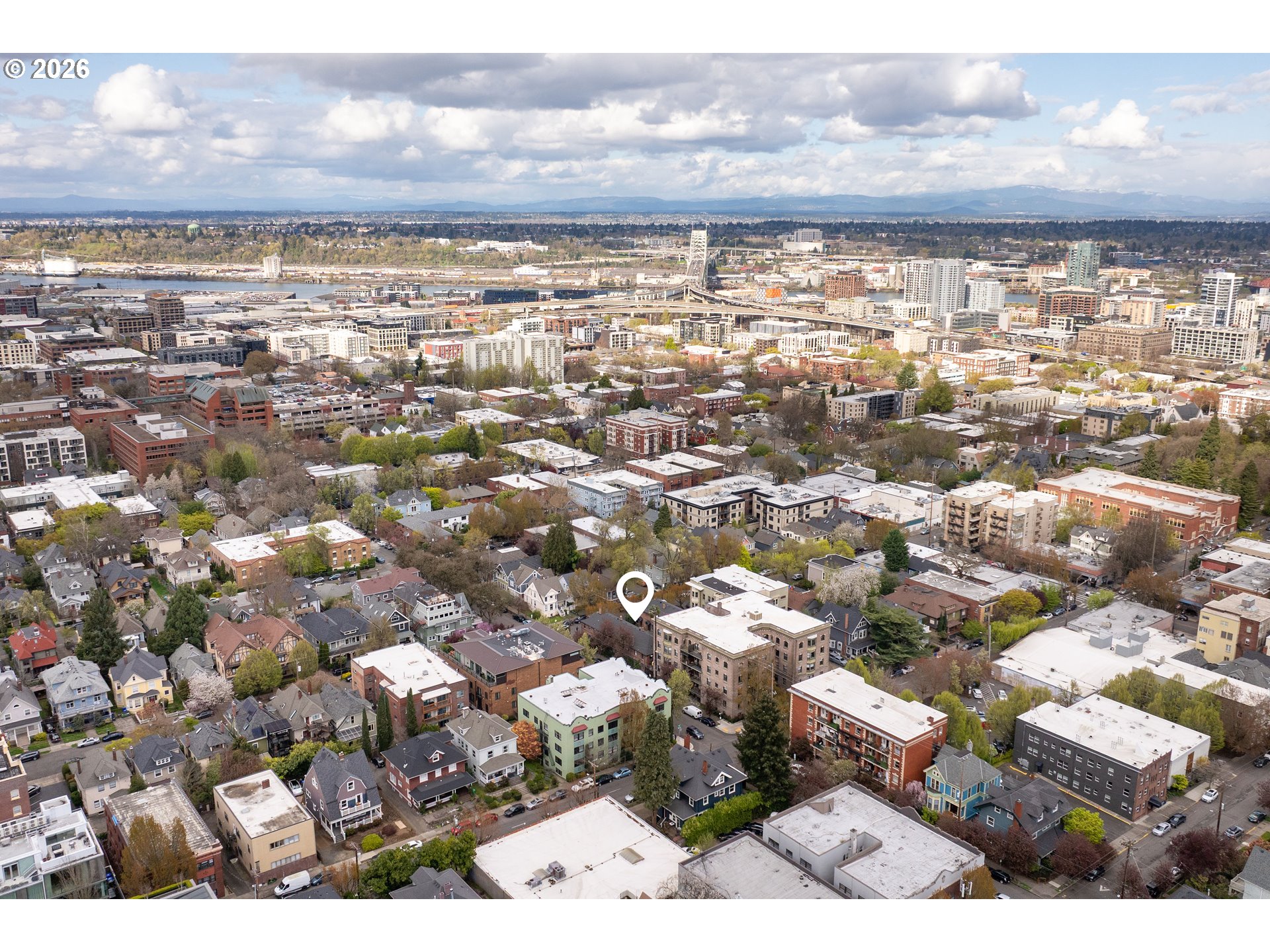 2182 Northwest Hoyt Street, Unit 8 Portland, OR 97210 - Photo 25 of 26 a view of a city