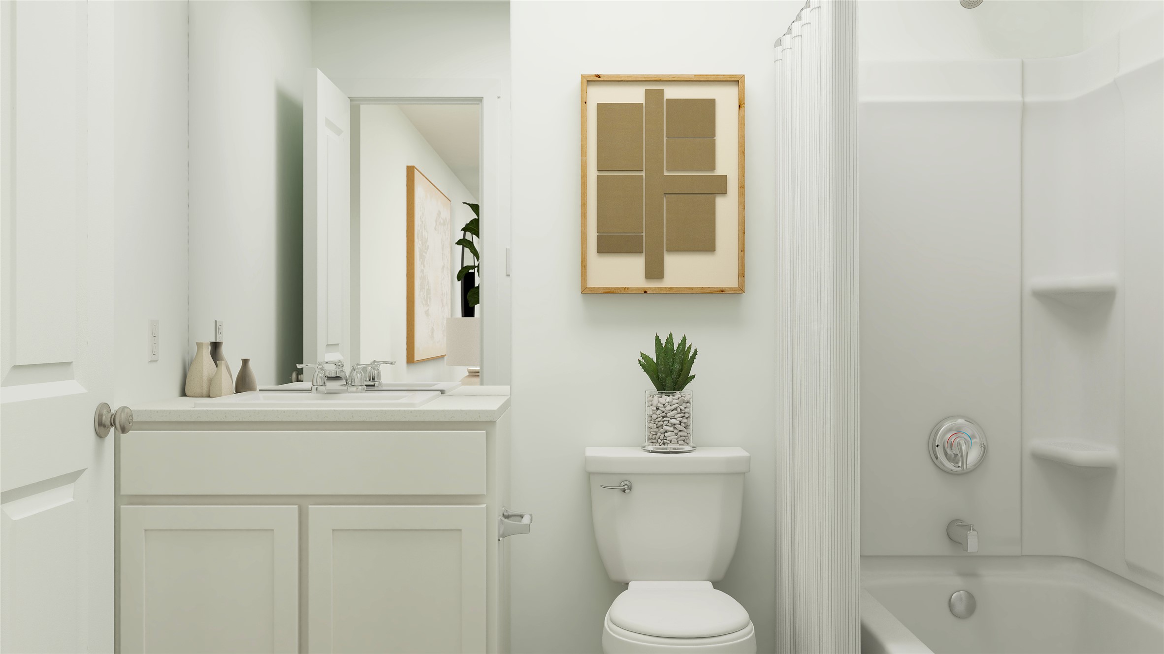 444 Jones Bch Lane Jarrell, TX 76537 - Photo 14 of 30 a bathroom with a sink toilet and shower