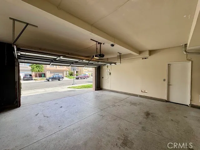 a view of a backyard with a garden