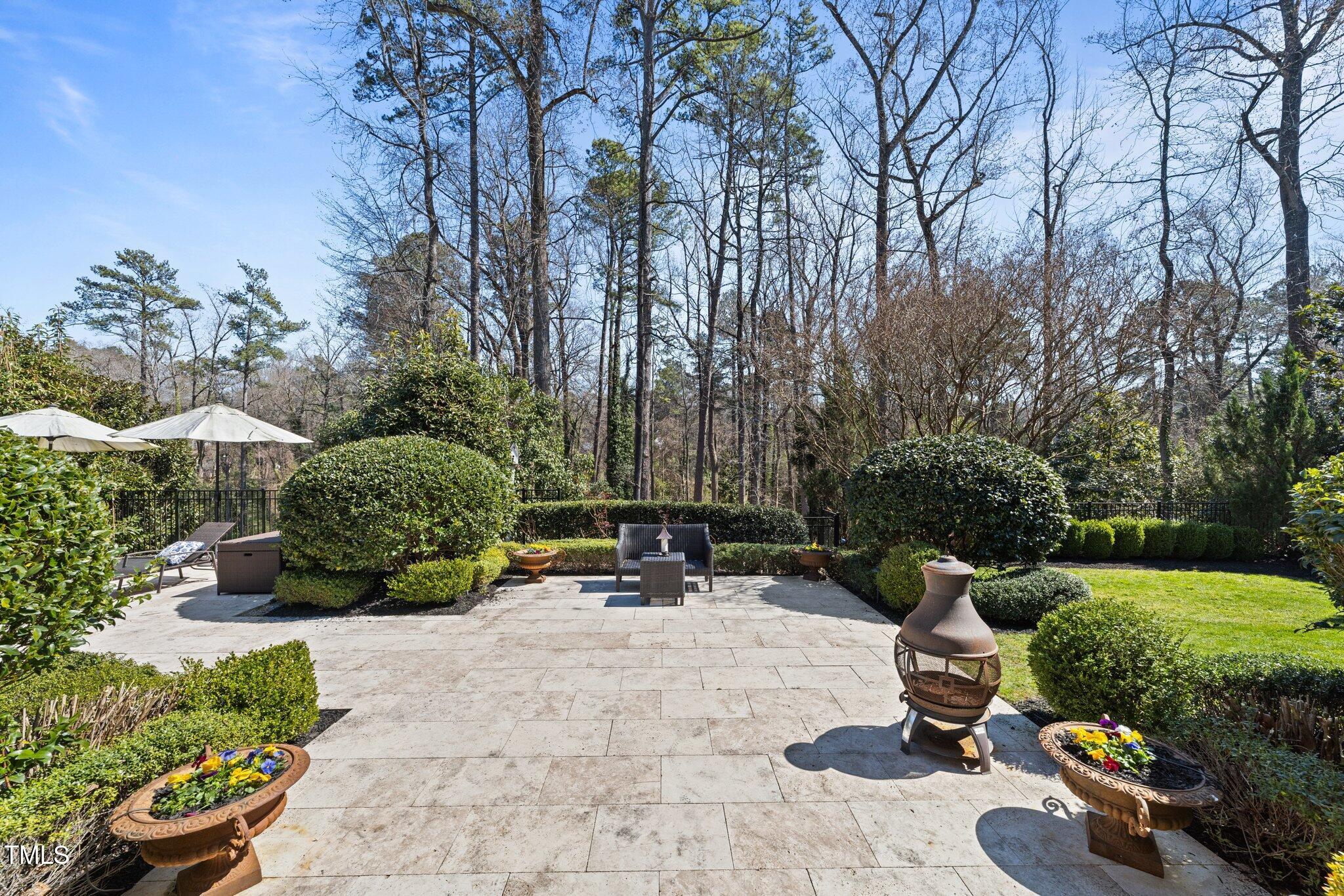 Over an acre lot in coveted Budleigh neighborhood