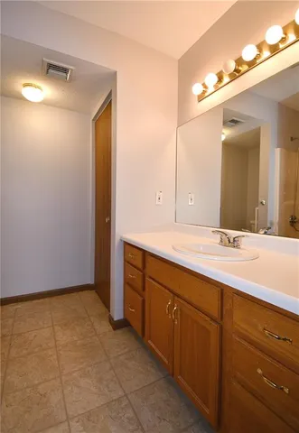 a view of empty room