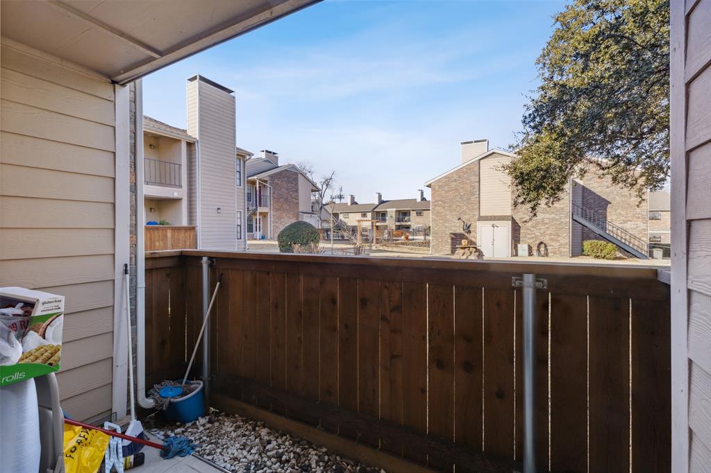 4748 Old Bent Tree Lane, Unit 1901 Dallas, TX 75287 - Photo 15 of 26 a view of balcony with furniture