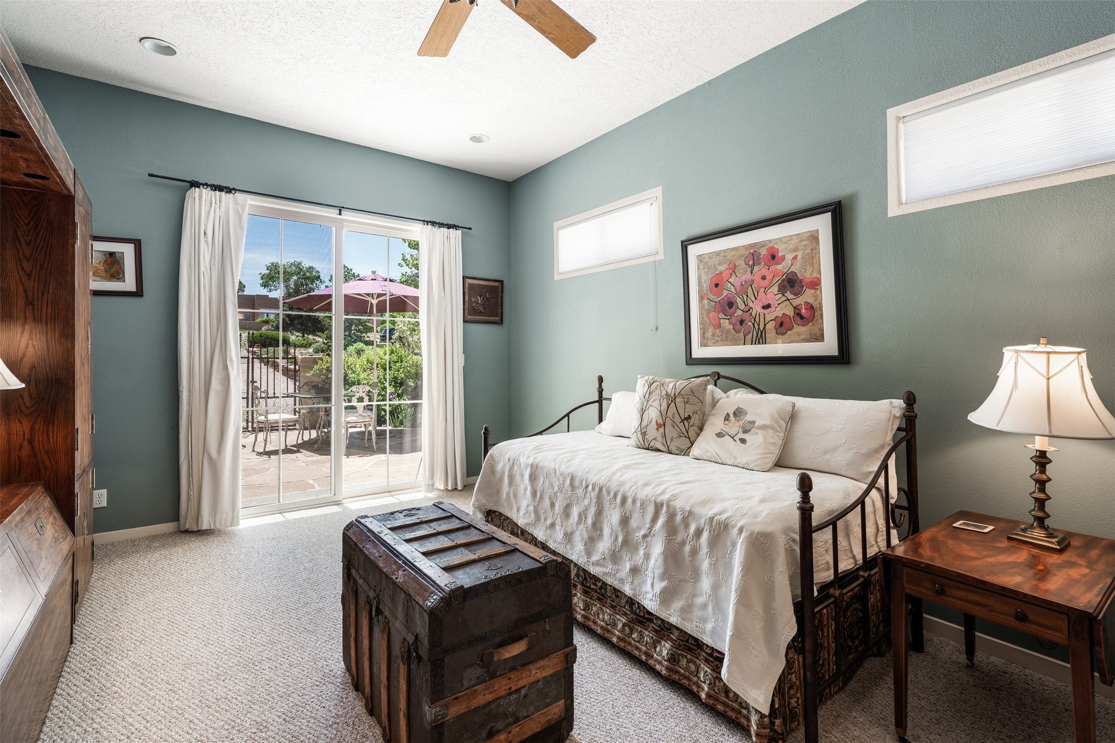 79 East Chili Line Road Santa Fe, NM 87508 - Photo 35 of 46 Fifth bedroom suite