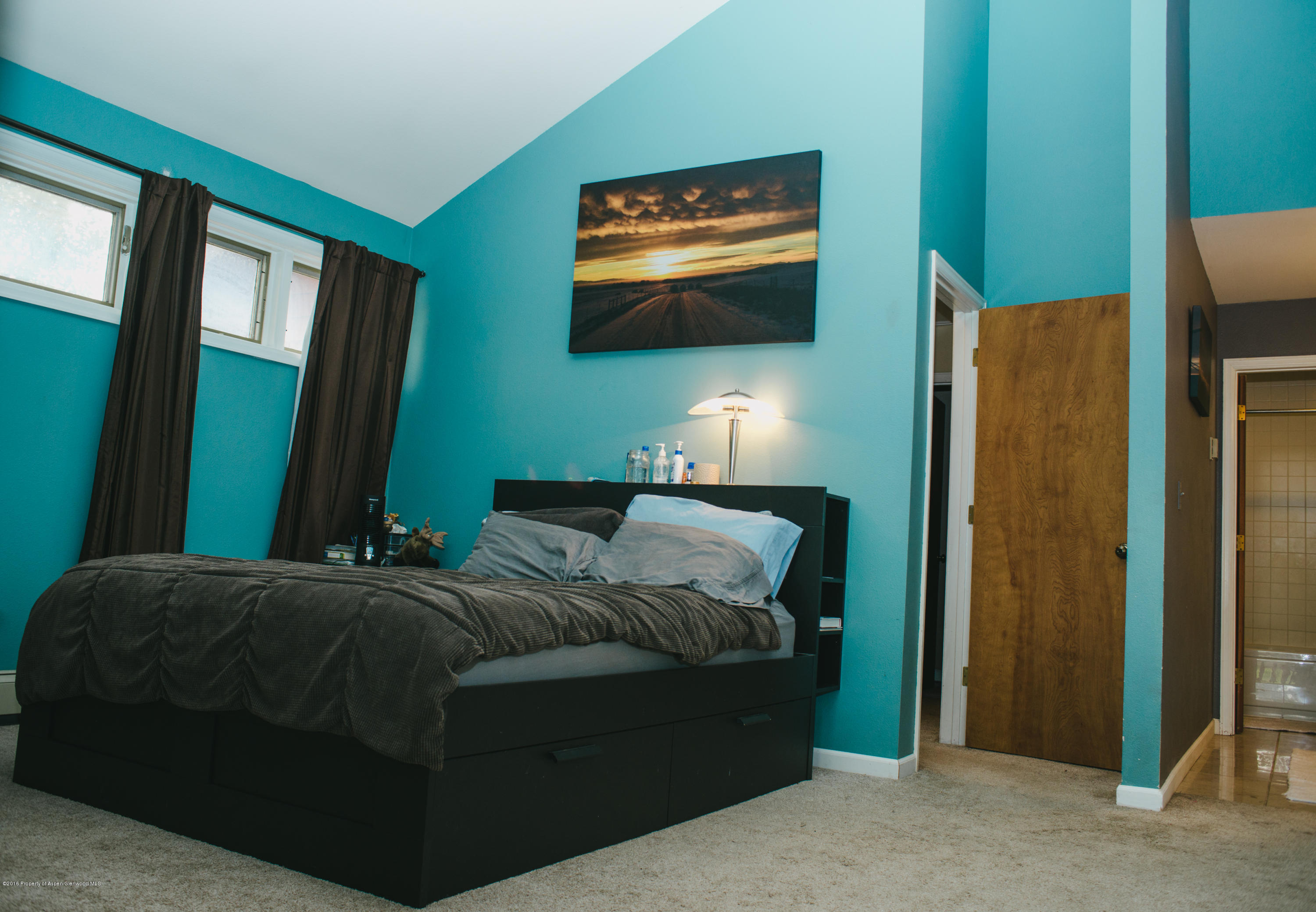 95 Silverado Drive Basalt, CO 81621 - Photo 6 of 18 a bedroom with a bed and a flat screen tv