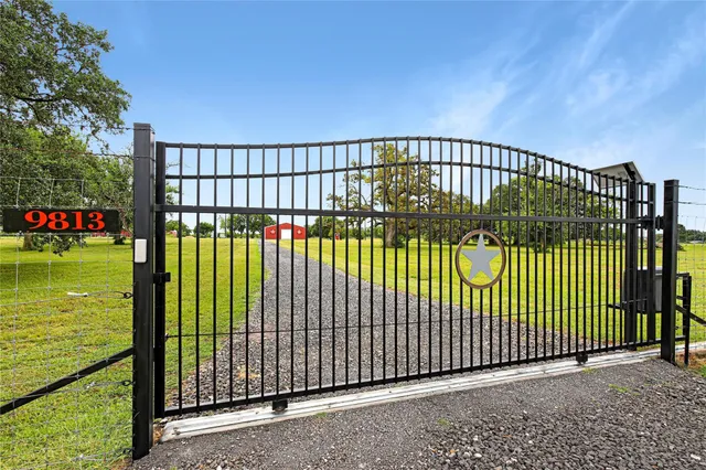 a view of a balcony with a garden