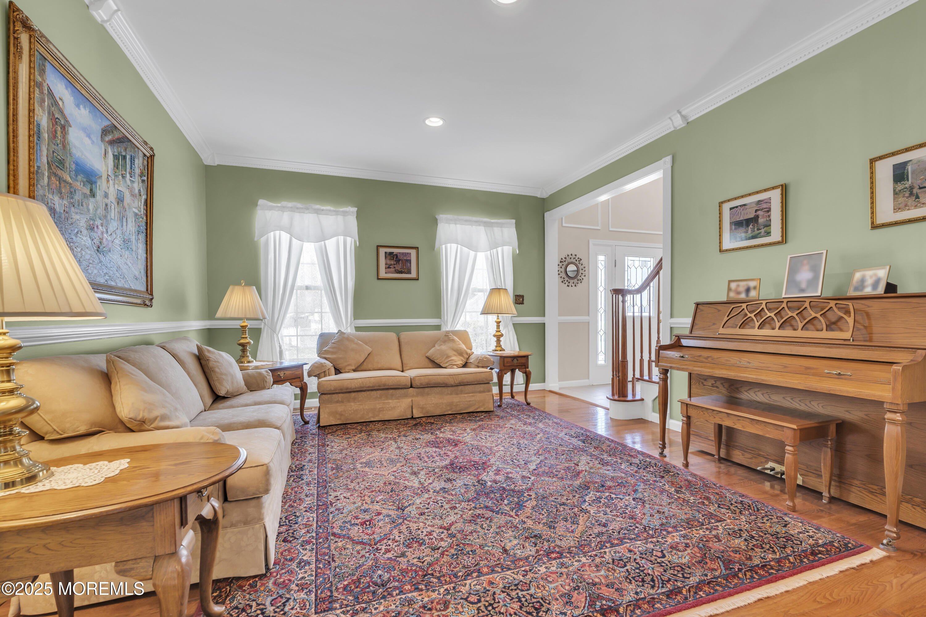 43 Periwinkle Circle Tinton Falls, NJ 07712 - Photo 15 of 60 a living room with furniture and a rug