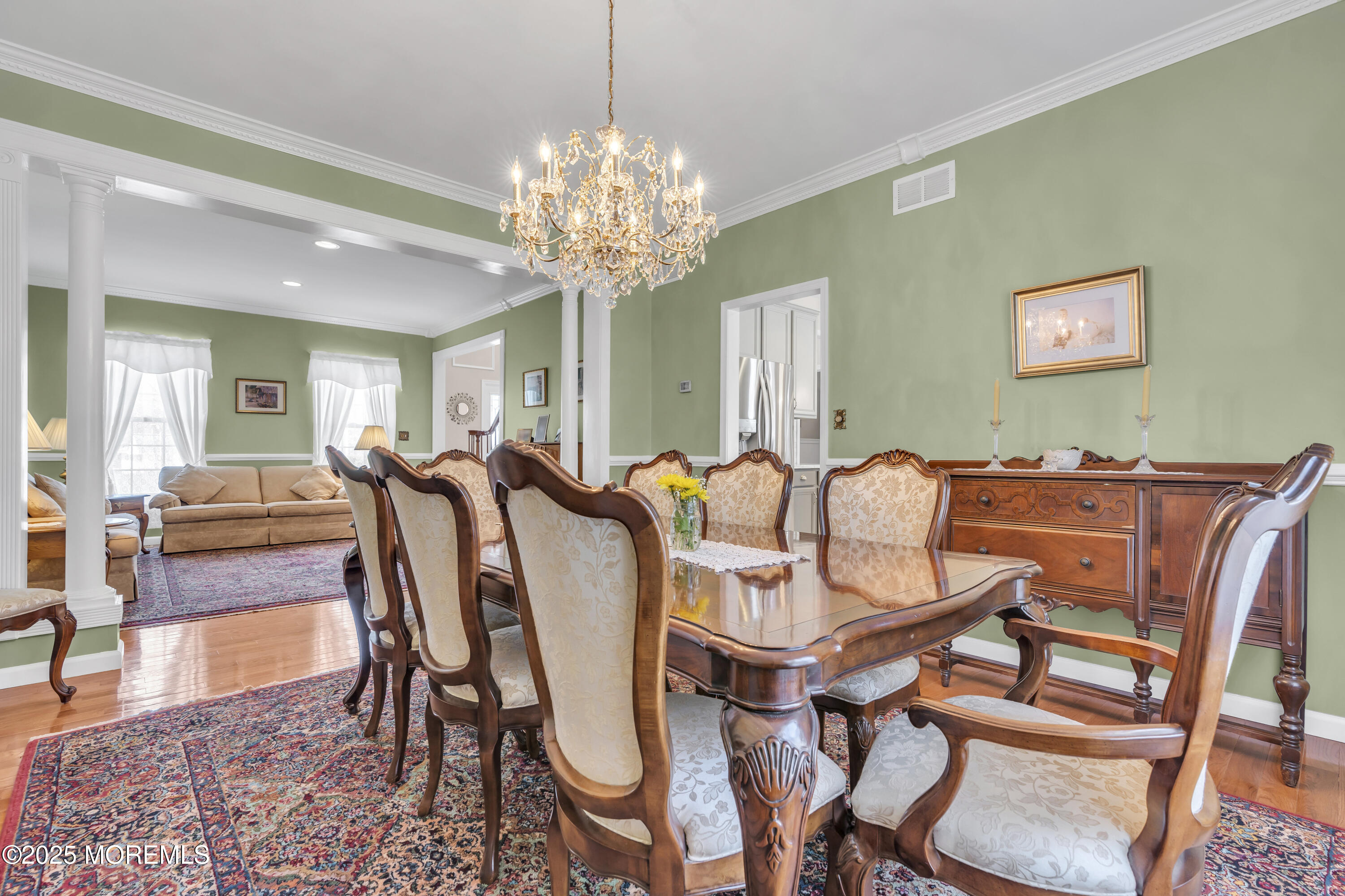 43 Periwinkle Circle Tinton Falls, NJ 07712 - Photo 16 of 60 a view of a dining room with furniture