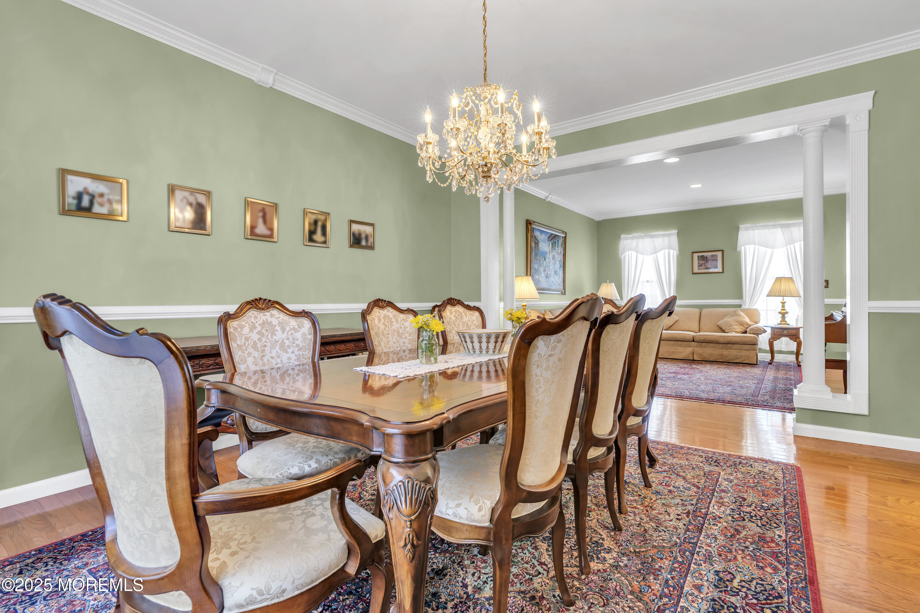43 Periwinkle Circle Tinton Falls, NJ 07712 - Photo 17 of 60 a view of a dining room with furniture