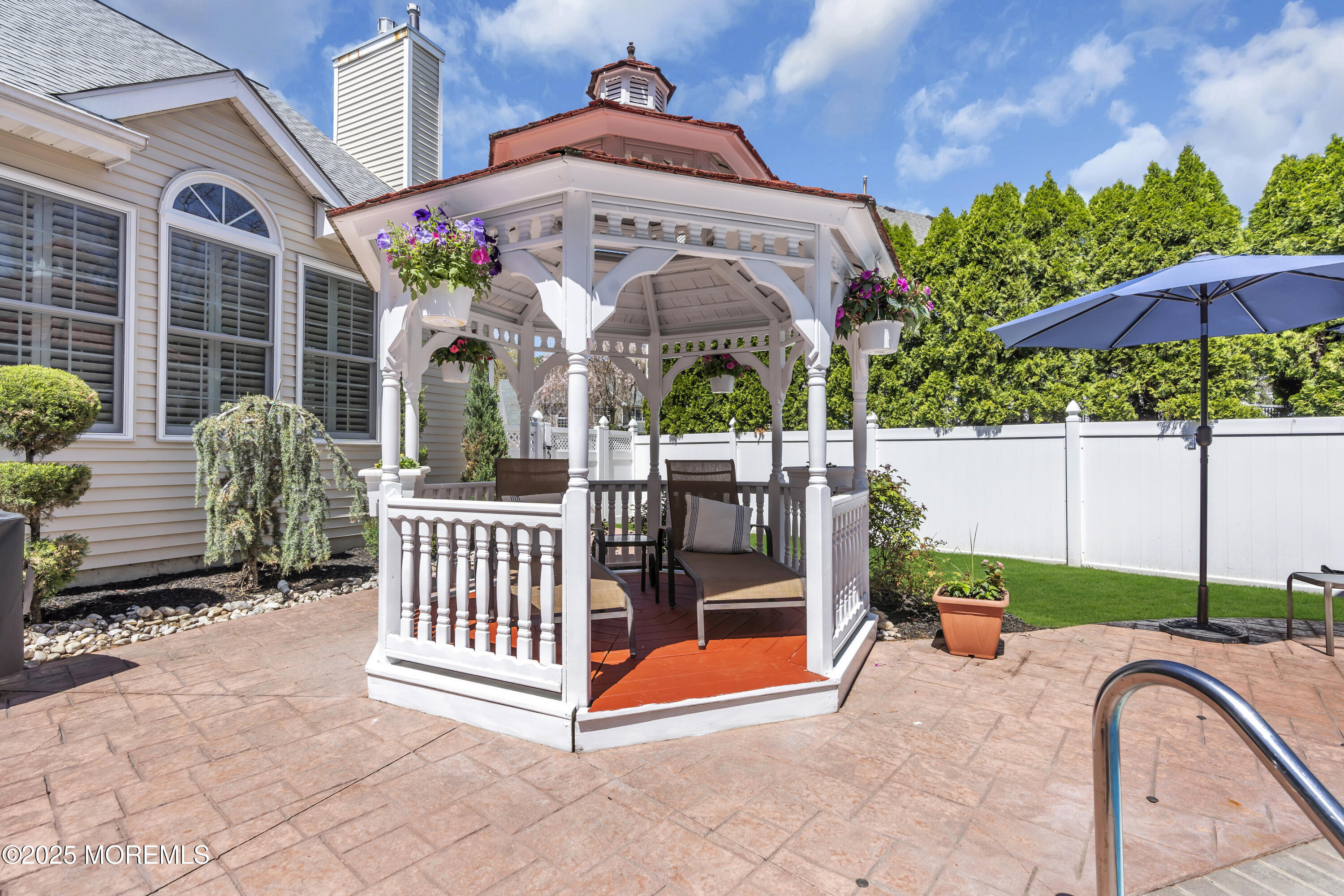 43 Periwinkle Circle Tinton Falls, NJ 07712 - Photo 49 of 60 Gazebo with Pool Views