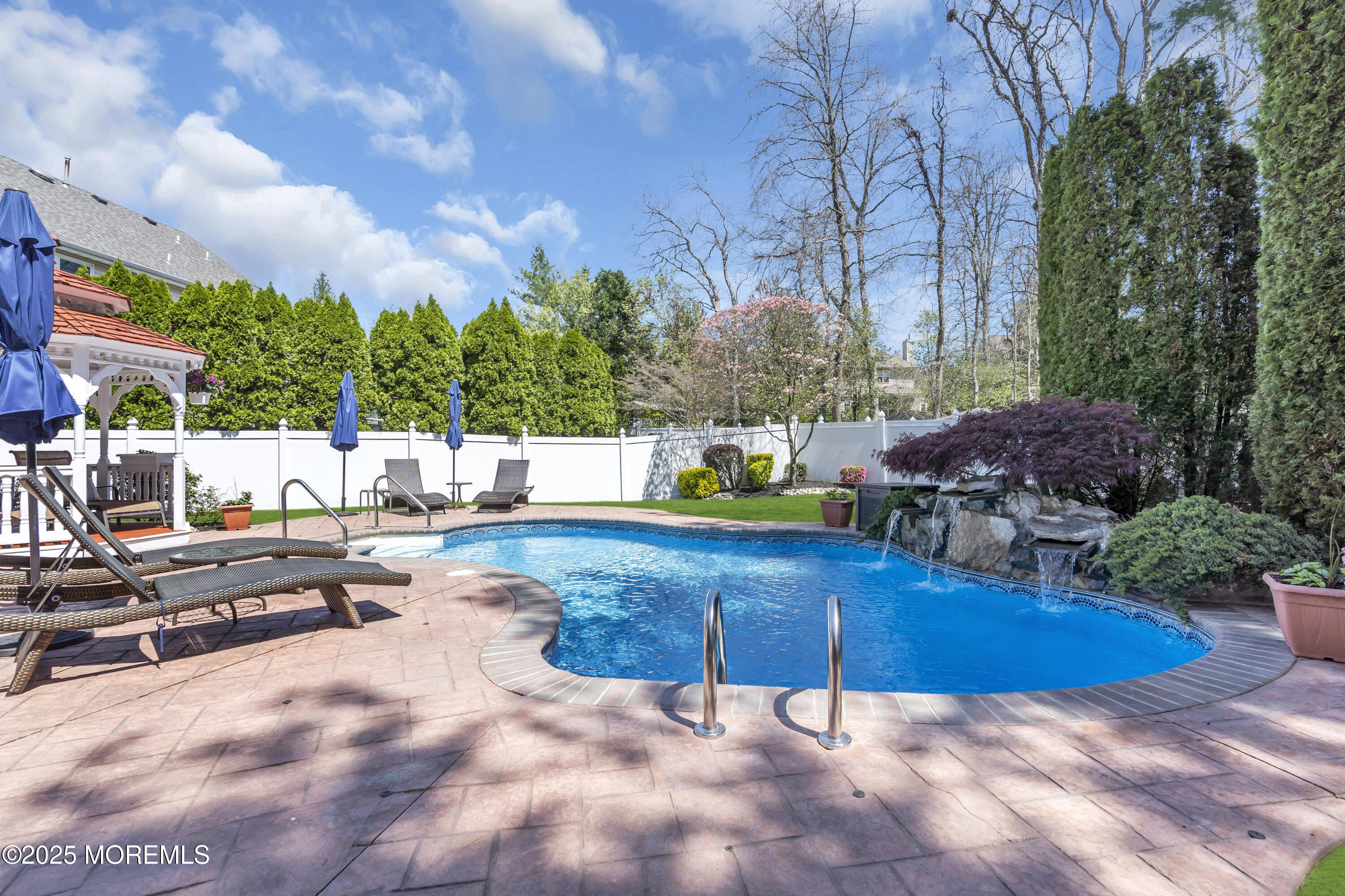 43 Periwinkle Circle Tinton Falls, NJ 07712 - Photo 53 of 60 a view of swimming pool with outdoor seating