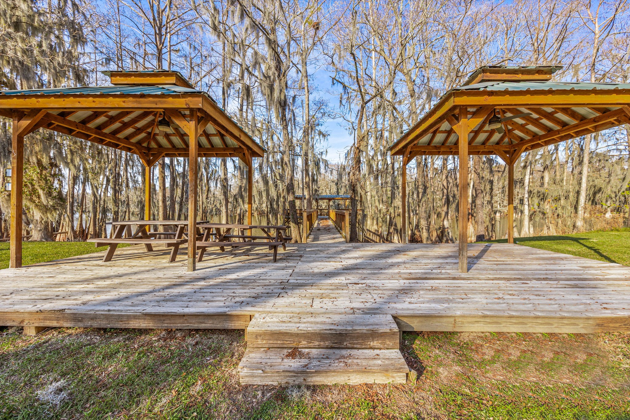 236 Pine Ridge Drive Cleveland, TX 77327 - Photo 25 of 30 a view of outdoor space with swimming pool