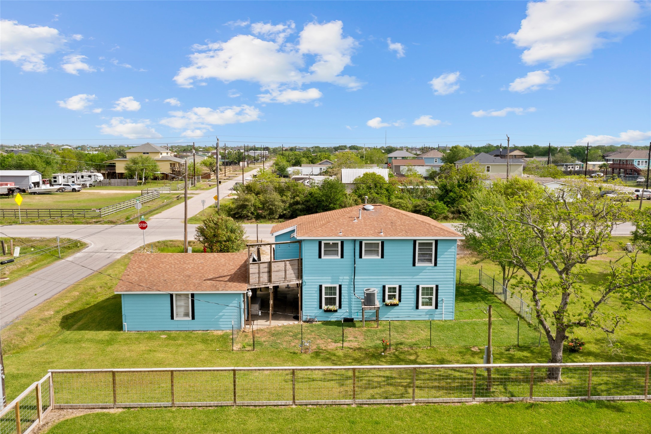 1619 FM 517 Road East San Leon, TX 77539 - Photo 22 of 27 Another view of the back of the house.