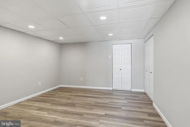 a view of empty room