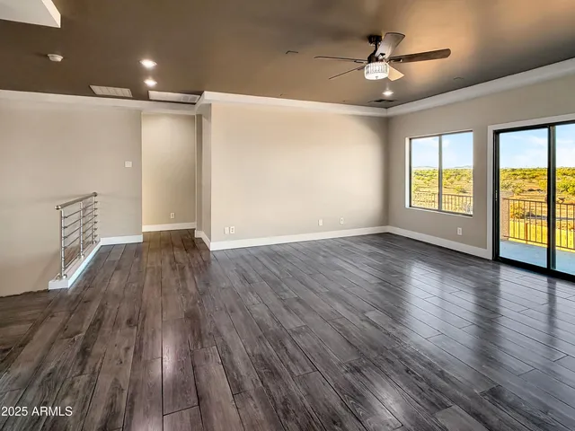 a white bath tub sitting in a bathroom