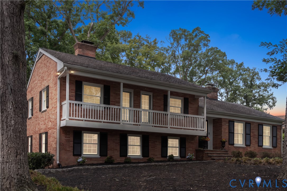 6405 Buckhill Road Richmond, VA 23225 - Photo 53 of 71 Traditional brick exterior featuring a second-stor