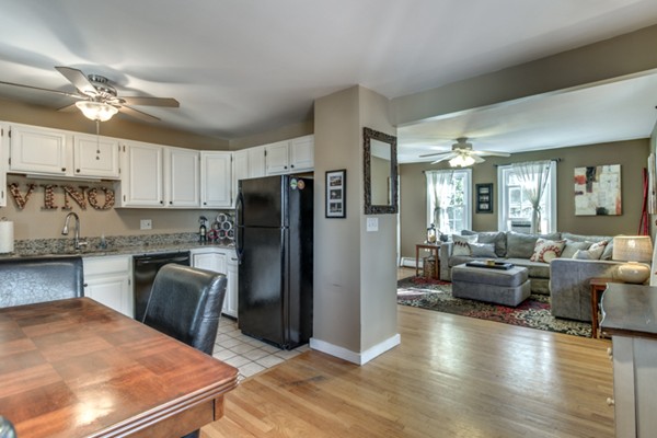 3 1/2 Becket Avenue, Unit 3 Salem, MA 01970 - Photo 6 of 22 a kitchen with a refrigerator and a sink