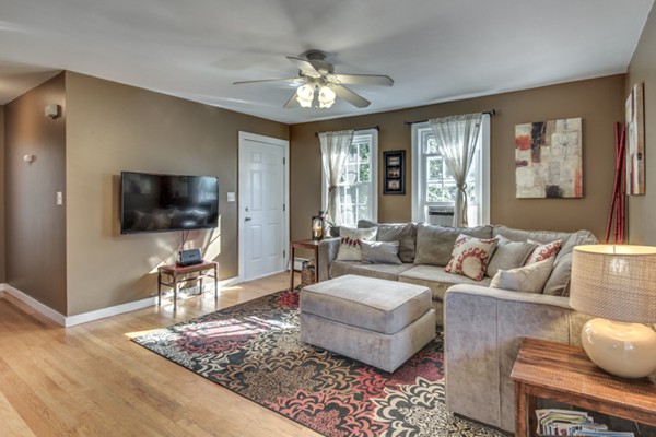 3 1/2 Becket Avenue, Unit 3 Salem, MA 01970 - Photo 7 of 22 a living room with furniture and a flat screen tv