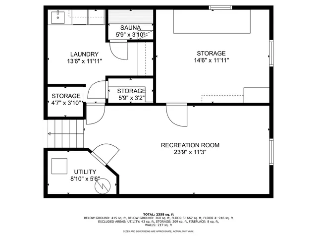 a picture of a wall with a bench in it