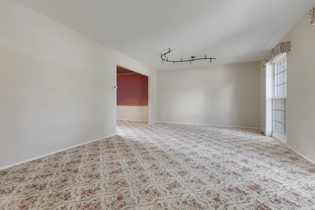 a view of empty room