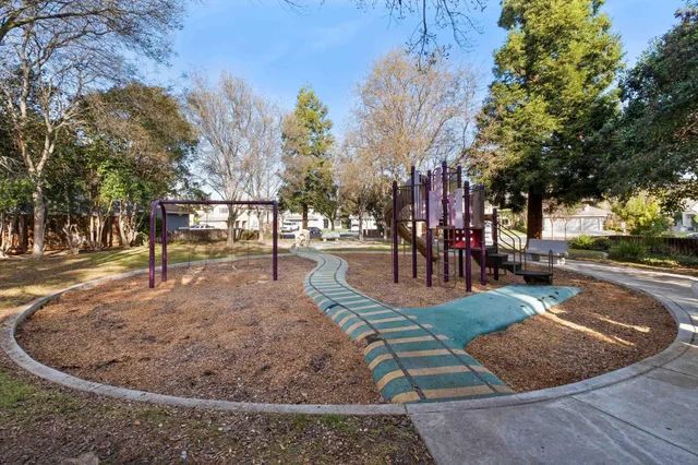 a view of street with trees