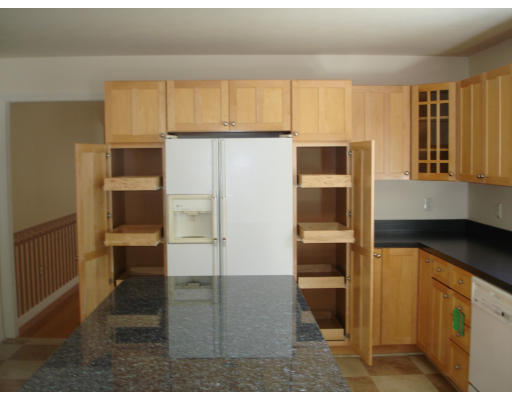 2 Old Farm Road Lunenburg, MA 01462 - Photo 18 of 19 a kitchen with a refrigerator and cabinets