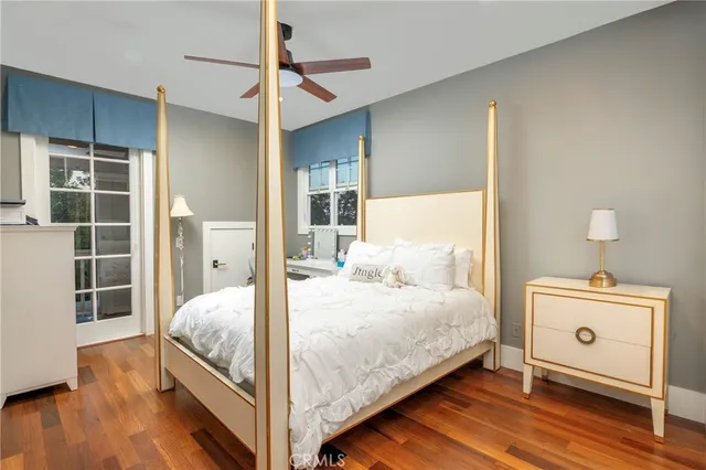 a view of a living room with a large window