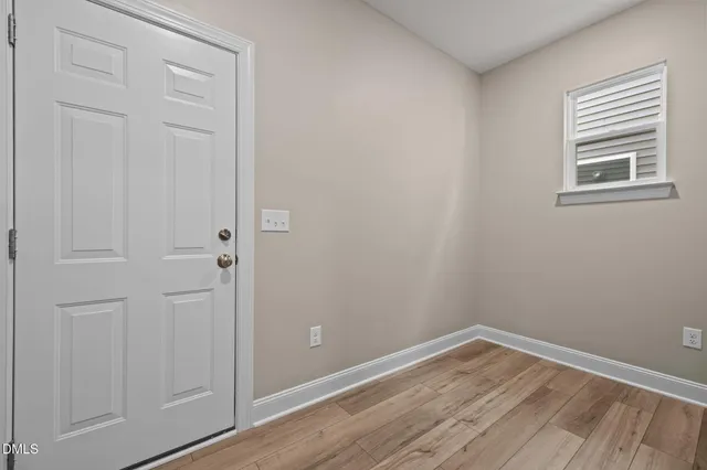 wooden floor in an empty room
