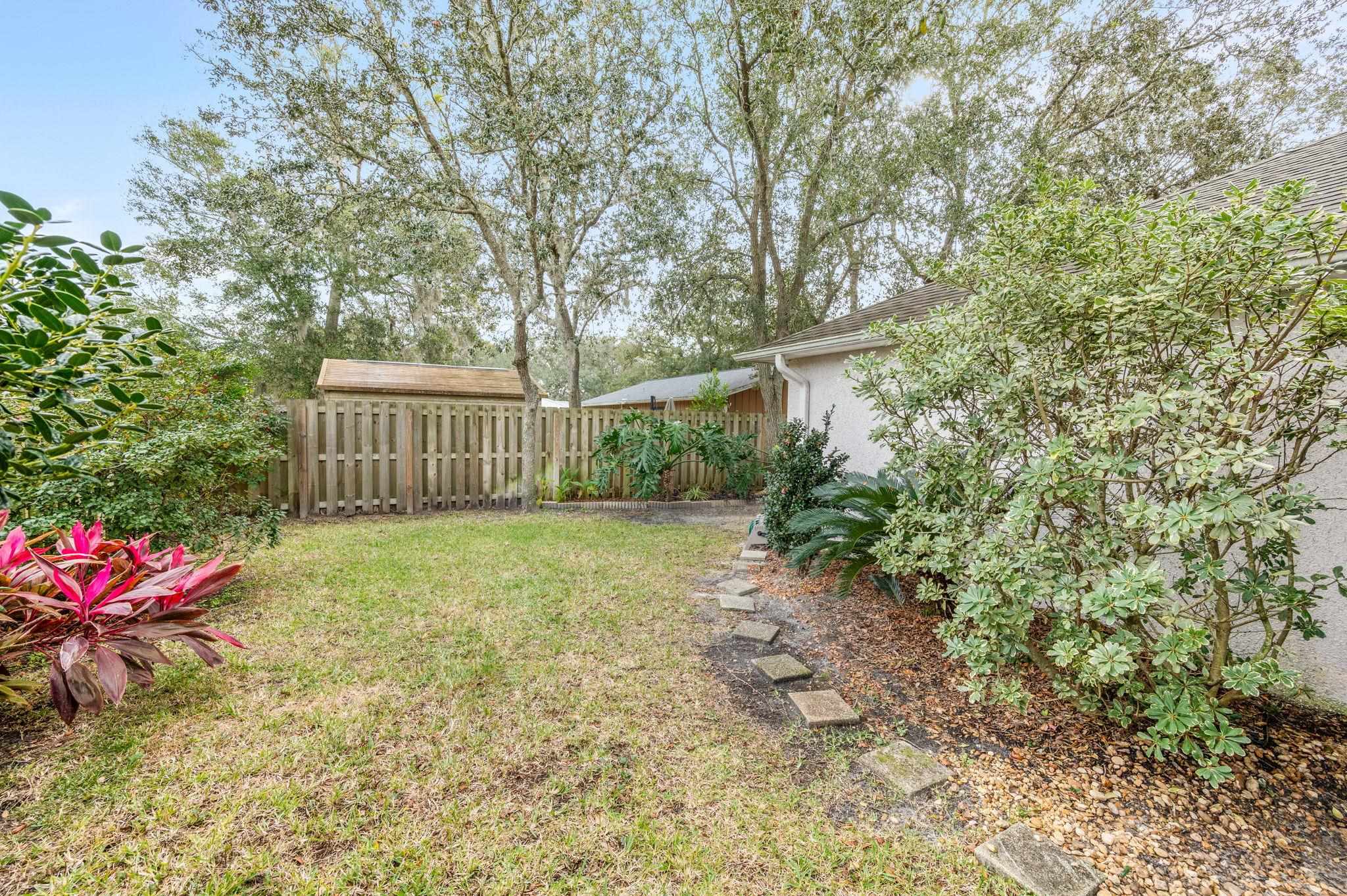 111 Heron Road St. Augustine, FL 32086 - Photo 31 of 35 a view of a porch with a bench