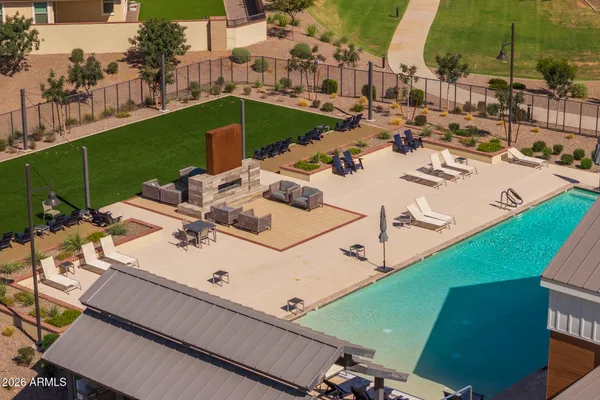 front view of a house with a street