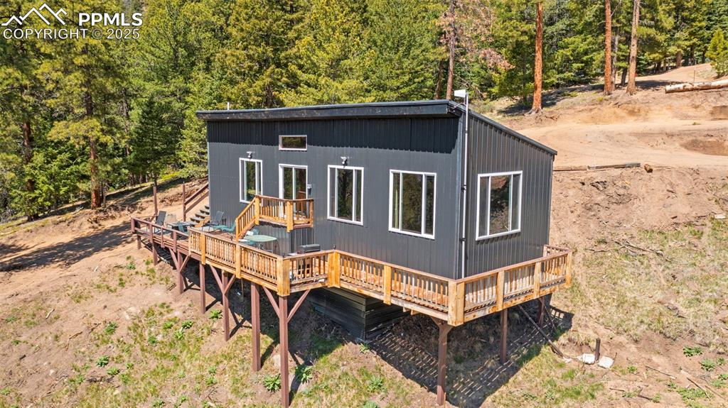 a front view of a house with yard